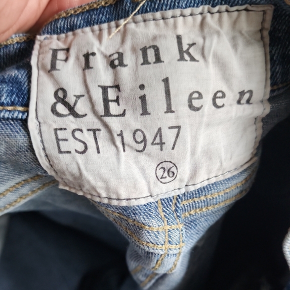 Frank & Eileen Cork Straight Leg Jeans – Everyday Blue Denim - Picture 8 of 10